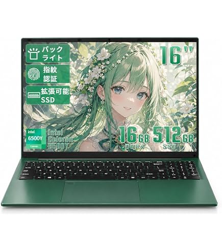 ノートPC Amazon.co.jp: ノートPC【16インチ/Windows11/Core i7-1255U/メモリ